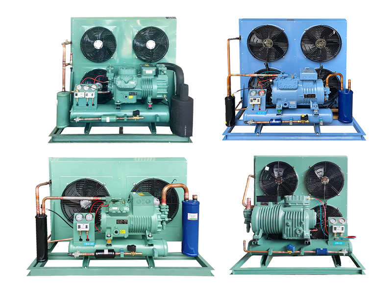 Open-type condensing unit